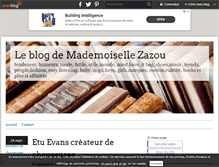 Tablet Screenshot of mademoisellezazou.over-blog.com