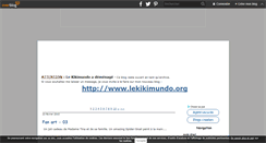 Desktop Screenshot of kikimundo.over-blog.com