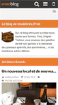 Mobile Screenshot of lesdelices2fred.over-blog.com