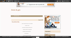 Desktop Screenshot of feeriedegris.over-blog.com