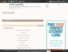 Tablet Screenshot of feeriedegris.over-blog.com