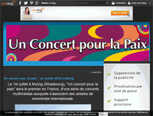 Tablet Screenshot of concertpourlapaix.over-blog.com