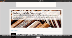 Desktop Screenshot of mrdescamps.over-blog.com
