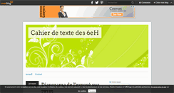 Desktop Screenshot of monsieurcador-6eh.over-blog.com
