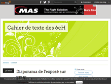 Tablet Screenshot of monsieurcador-6eh.over-blog.com