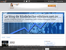 Tablet Screenshot of leche-vitrines.net.over-blog.com