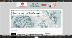 Desktop Screenshot of bonheursdebrodeuses.over-blog.com