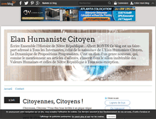 Tablet Screenshot of elanhumanistecitoyen.over-blog.com