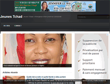 Tablet Screenshot of jeune-tchad.over-blog.com