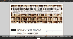 Desktop Screenshot of episodes-onepiece.over-blog.com