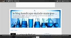 Desktop Screenshot of handicapemalademaispasmendiant.over-blog.com