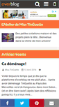 Mobile Screenshot of latelierdemisstinguette.over-blog.com