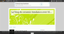 Desktop Screenshot of ceramic-tendance.over-blog.com