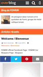 Mobile Screenshot of fenrir.over-blog.fr