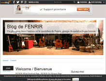 Tablet Screenshot of fenrir.over-blog.fr