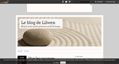 Desktop Screenshot of lilwen.over-blog.com