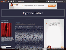 Tablet Screenshot of cyprine.over-blog.fr
