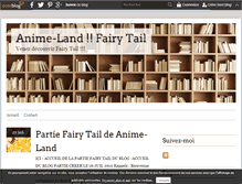 Tablet Screenshot of anime-land-manga-fairy-tail.over-blog.fr