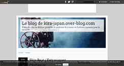 Desktop Screenshot of kira-japan.over-blog.com