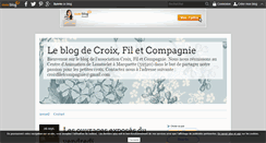 Desktop Screenshot of croixfiletcompagnie.over-blog.com