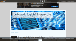 Desktop Screenshot of logiciel-prospective.over-blog.com