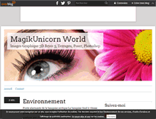 Tablet Screenshot of magikunicorn.over-blog.com