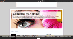 Desktop Screenshot of passiondemariemma.over-blog.com