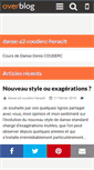 Mobile Screenshot of danse-a2-couderc-herault.over-blog.com