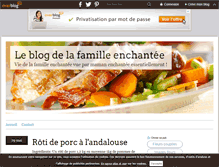 Tablet Screenshot of lafamilleenchantee.over-blog.com
