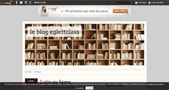 Desktop Screenshot of eglettclass.over-blog.com