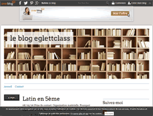 Tablet Screenshot of eglettclass.over-blog.com