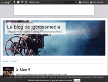 Tablet Screenshot of jgcrossmedia.over-blog.com