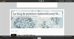 Desktop Screenshot of peinture-naturelle.over-blog.com