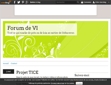 Tablet Screenshot of forumdevi.over-blog.com