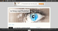 Desktop Screenshot of cap21habitat.over-blog.com