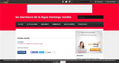 Desktop Screenshot of lesmarcheursdeladigue.over-blog.fr