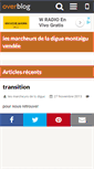 Mobile Screenshot of lesmarcheursdeladigue.over-blog.fr