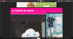 Desktop Screenshot of marieenderlendebuisson.over-blog.com