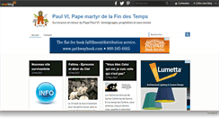 Desktop Screenshot of paulvipapemartyr.over-blog.com