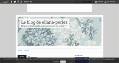 Desktop Screenshot of ellana-perles.over-blog.com