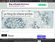 Tablet Screenshot of ellana-perles.over-blog.com