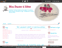 Tablet Screenshot of mon-panier-a-idees.over-blog.com