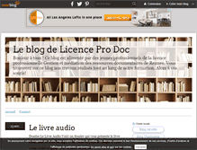 Tablet Screenshot of licenceprodoc-rennes.over-blog.com