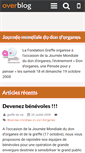 Mobile Screenshot of journeemondialedudondorganes.over-blog.com