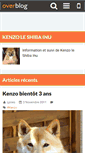 Mobile Screenshot of kenzo-le-shiba-inu.over-blog.com