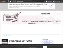 Tablet Screenshot of gymnastique.volontaire.mirepoix.over-blog.com