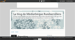 Desktop Screenshot of mediatheque-rambervillers.over-blog.com