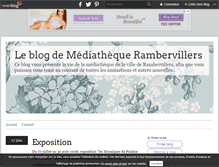 Tablet Screenshot of mediatheque-rambervillers.over-blog.com