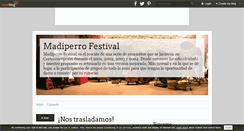 Desktop Screenshot of madiperro-festival.over-blog.es