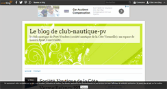 Desktop Screenshot of club-nautique-pv.over-blog.com